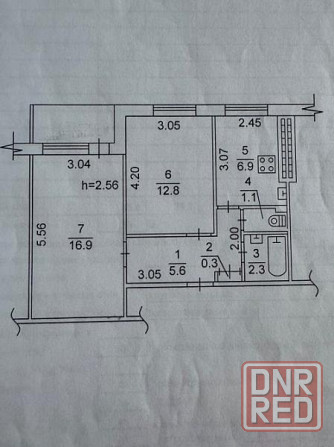 Продаю 2-х комнатную квартиру в Кировском районе, ул. Петровского, Текстильщик Донецк - изображение 4