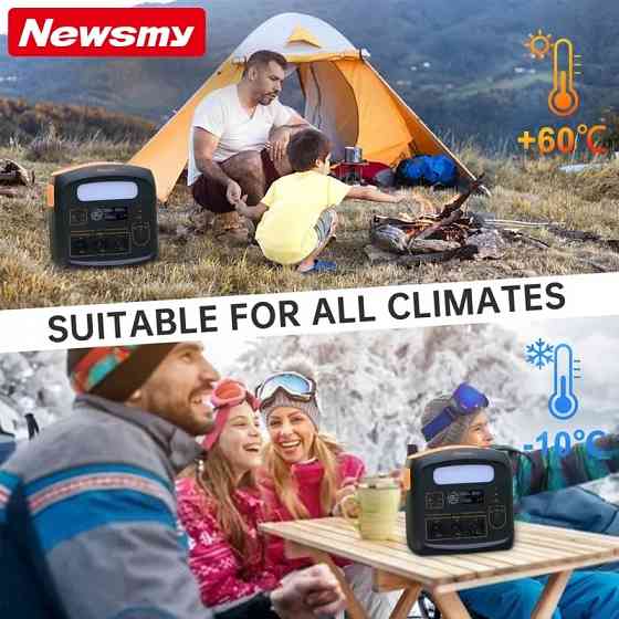 Портативная многофункциональная электростанция Newsmy S1200 1100Wh LiMnFiPo4 Universal Standart Харцызск