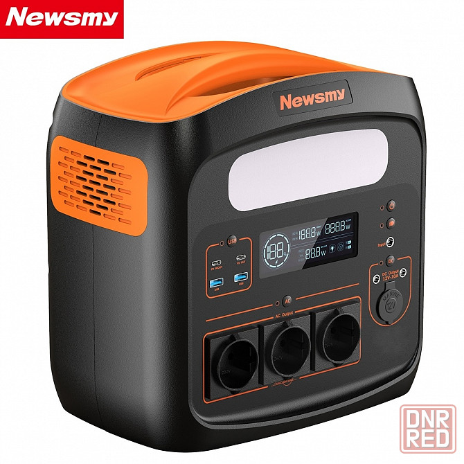 Портативная многофункциональная электростанция Newsmy S1200 1100Wh LiMnFiPo4 Universal Standart Харцызск - изображение 1