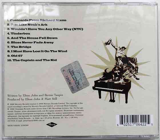 Elton John (2006) The Captain & The Kid: CD, лицензия Макеевка