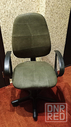 Кресло компьютерное. яловая кожа Донецк - изображение 1