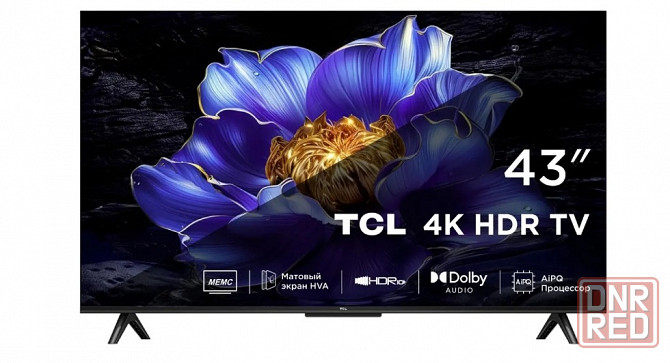 Телевизор TCL 43V6C 4K Ultra HD Smart (Google TV) Донецк - изображение 1