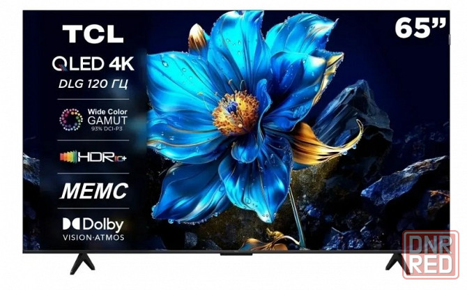 Телевизор TCL 65P7K 4K UHD QLED 65" , Smart (Google TV) Макеевка - изображение 1