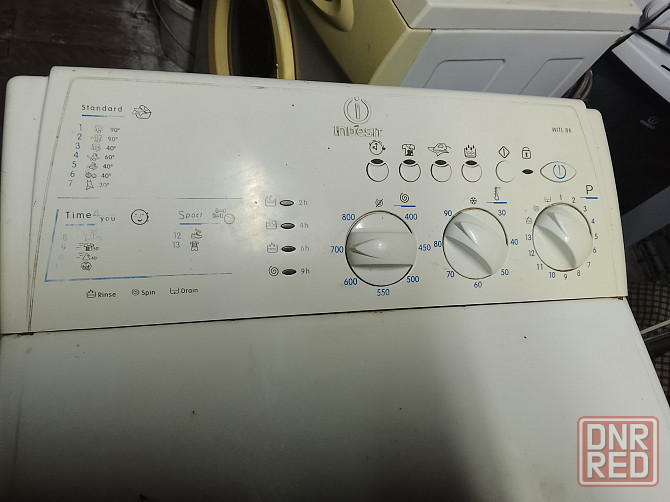 Стиральная машина Индезит с вертикальной загрузкой Донецк - изображение 2