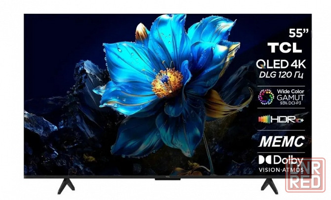 Телевизор TCL 55P7K 4K UHD QLED 55" , Smart (Google TV) Макеевка - изображение 1