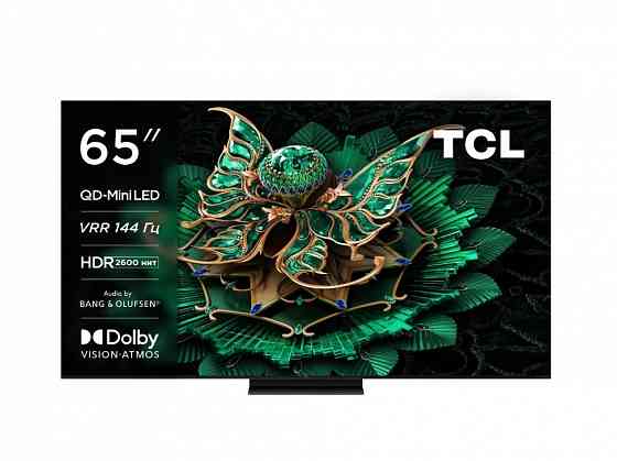 Телевизор TCL 65С7K QD-Mini LED QLED 4K 65", Audio by Bang & Olufsen Smart (Google TV) Макеевка