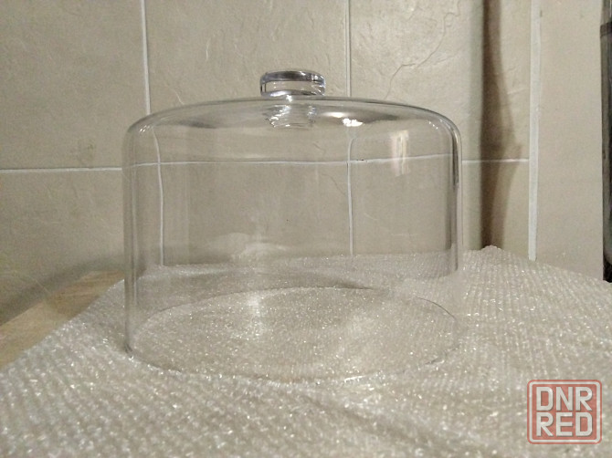 Предлагаю на витрину,защина от внешнего воздейсвия .Колба-колпак стеклянная пищевая. Макеевка - изображение 1