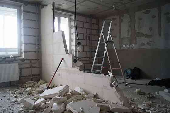 Демонтаж, Демонтажные работы, перепланировка квартиры Донецк