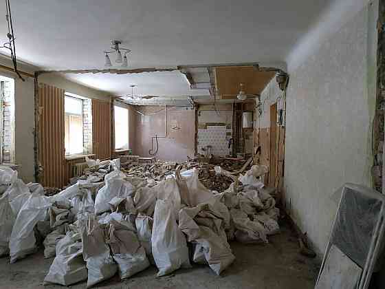 Демонтаж, Демонтажные работы, перепланировка квартиры Макеевка