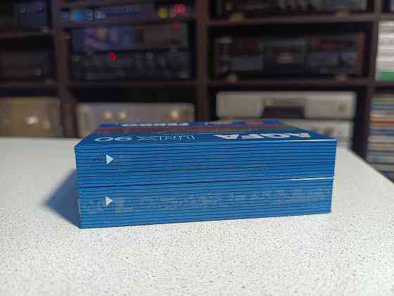 Запечатанная аудиокассета AGFA-LNX90 Донецк