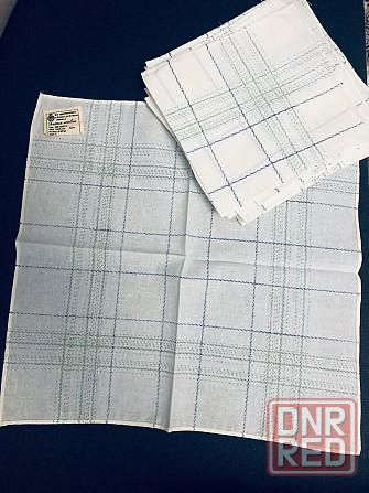 Платки х/б новые 37 на 37 см Макеевка - изображение 1