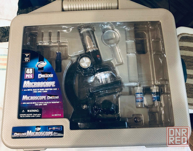 Детский игровой набор с микроскопом Макеевка - изображение 1