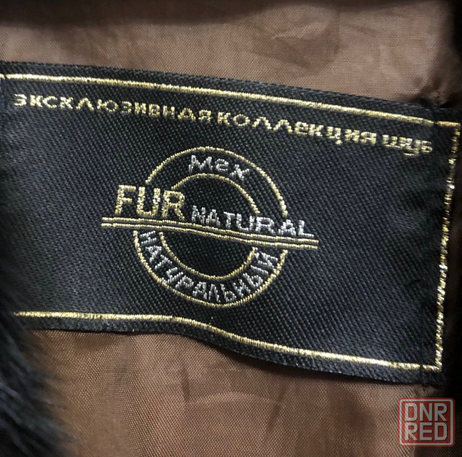 Шуба женская натуральная удлиненная мутоновая с норкой Макеевка - изображение 2