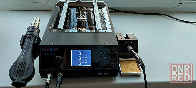 Паяльная станция PJLSW 8863+, нижний подогрев (4 в 1) Донецк - изображение 4