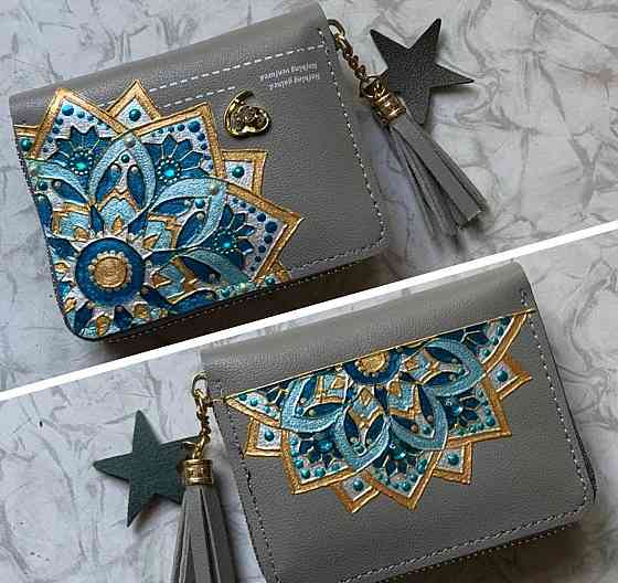 Кошельки с росписью, на молнии. Донецк