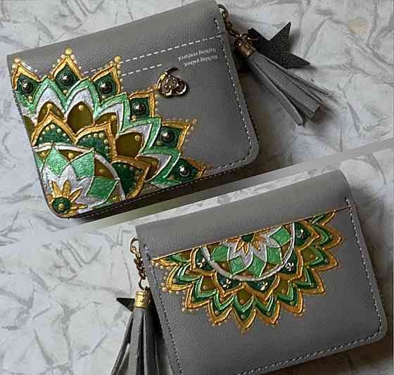 Кошельки с росписью, на молнии. Донецк