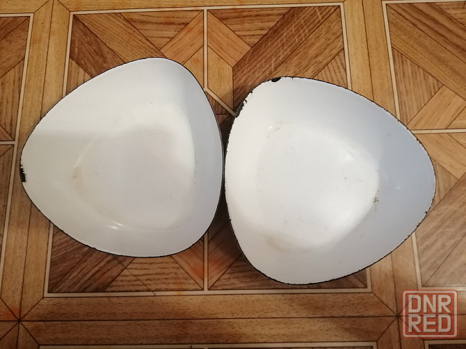 Продам миски эмалированные треугольные ссср Донецк - изображение 1