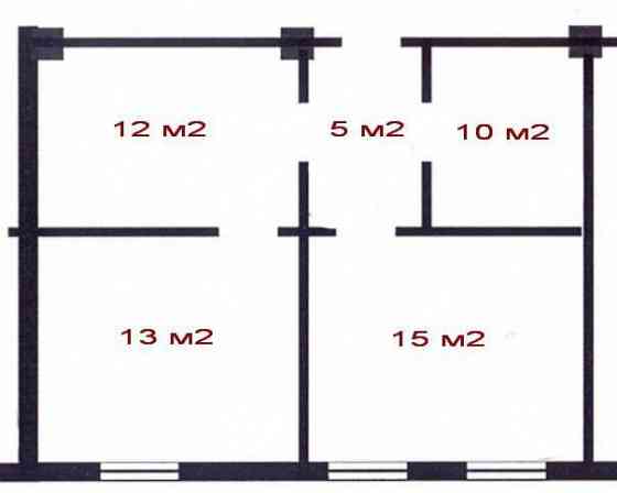 Сдается офис без мебели площадью 55 м2 Розы люксембург Донецк