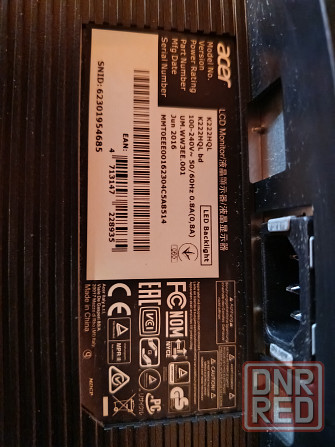 Монитор Αсеr Acer K222HQL Донецк - изображение 2