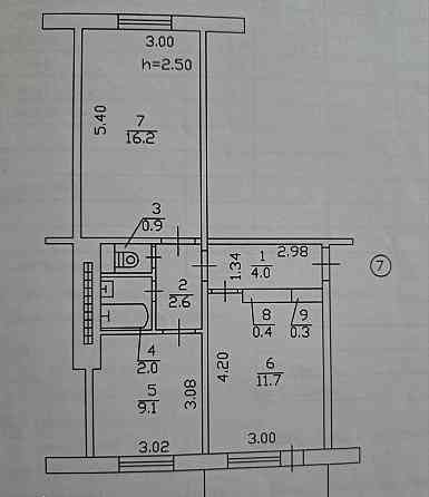 Продам 2 ком кв Боссе Донецк