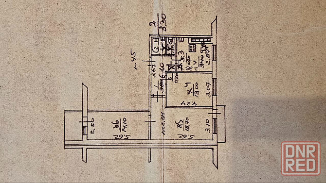 3-комнатная с ремонтом, мебелью и техникой бул. Шевченко Донецк - изображение 9