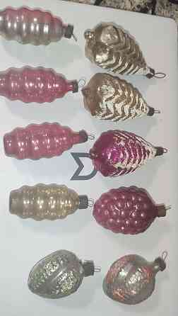 Елочные игрушки 60-70 -х г. г. Донецк