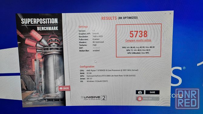 Видеокарта RTX 3080 Донецк - изображение 4