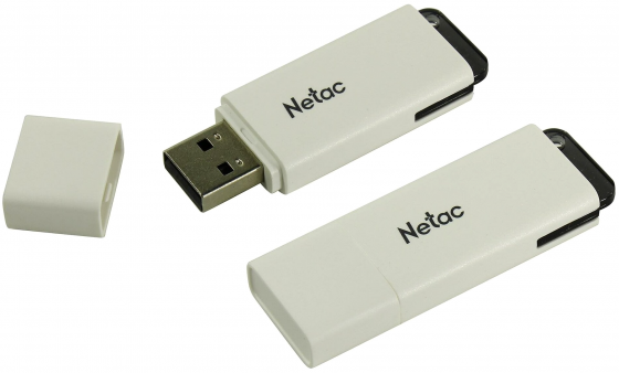Флешка Netac 32 гб U185, белая (арт-9670) Макеевка
