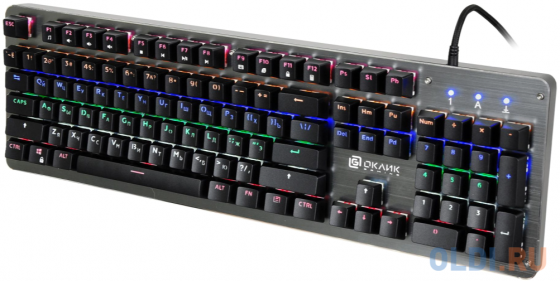 Игровая клавиатура Oklick 970g Dark Knight Black (арт-2156) Макеевка
