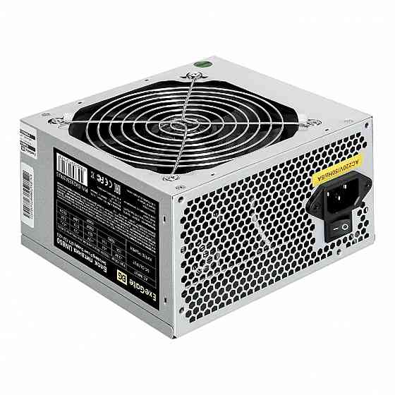 Блок питания компьютера Exegate 850w Un850 (Atx, 12cm Fan, 24pin, 2x(4+4)Pin, Pcie, 3xsata, 2xide) O Макеевка