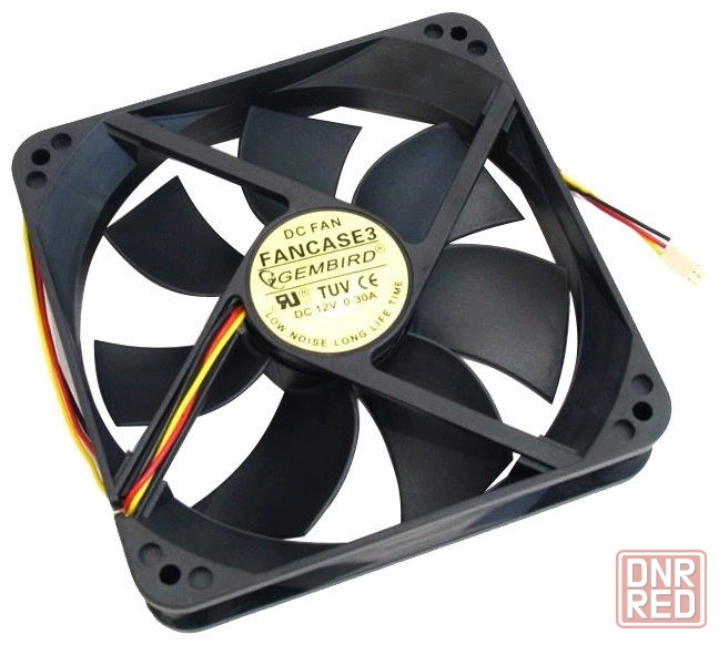 Вентилятор для корпуса Gembird Fancase3 (арт-7733) Донецк - изображение 1