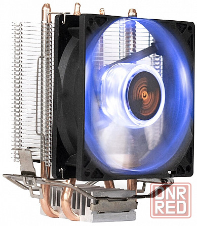 Кулер Exegate Ex286297rus Wizard Exx200-Pwm.Blue (Al+Copper, 2 трубки, Lga775/115*/1200/Am2-Am4/Fm1/ Донецк - изображение 1