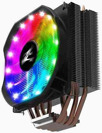 Кулер для процессора Zalman Cnps9x Optima Rgb, серебристый/черный/Rgb (арт-5233) Донецк