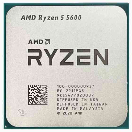 Процессор Amd Ryzen 5 5600 Am4, 6 X 3500 мгц, Oem (арт-3121) Донецк