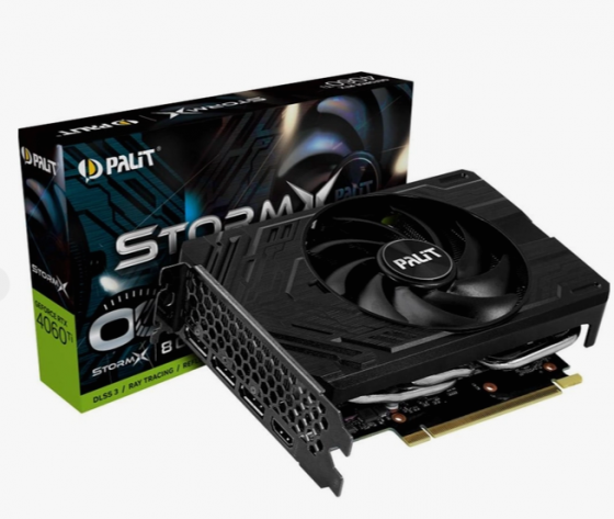 Видеокарта Palit Geforce Rtx 4060ti Stormx Oc 8gb (Ne6406ts19p1-1060f) (арт-5481) Макеевка