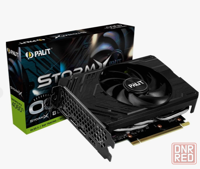 Видеокарта Palit Geforce Rtx 4060ti Stormx Oc 8gb (Ne6406ts19p1-1060f) (арт-5481) Макеевка - изображение 1