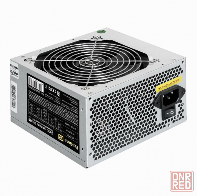 Блок питания компьютера Exegate 850w Un850 (Atx, 12cm Fan, 24pin, 2x(4+4)Pin, Pcie, 3xsata, 2xide) O Донецк - изображение 1