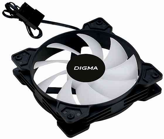 Вентилятор Digma Dfan-Frgb1, размер 120x120x25мм (арт-4114) Донецк