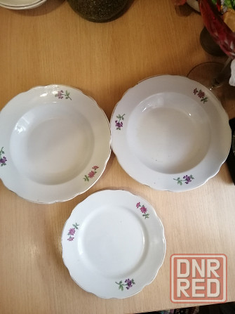 Продам набор тарелок ссср Донецк - изображение 2