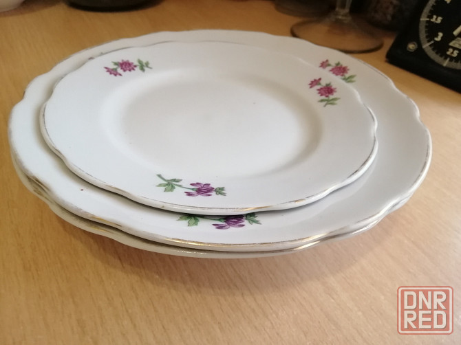 Продам набор тарелок ссср Донецк - изображение 1