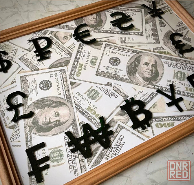 Фоторамка-конверт для дарения наличных "Доллары" Донецк - изображение 2