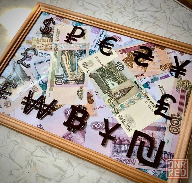 Фоторамка-конверт для дарения наличных "Доллары" Донецк - изображение 3