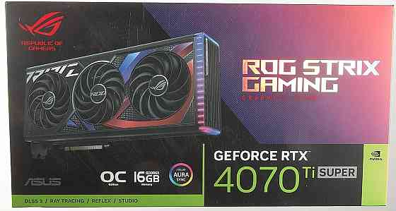 Asus rog strix geforce rtx 4070 ti super oc 16gb для игр Москва