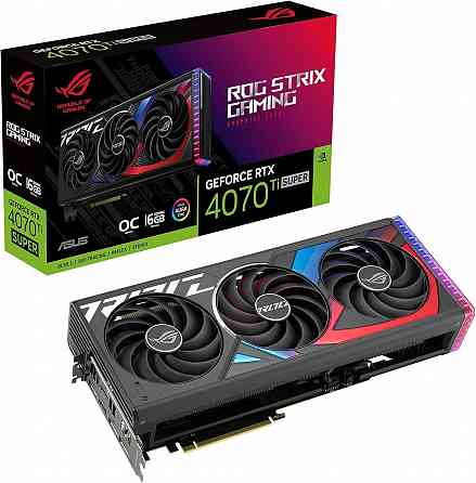 Asus rog strix geforce rtx 4070 ti super oc 16gb для игр Москва