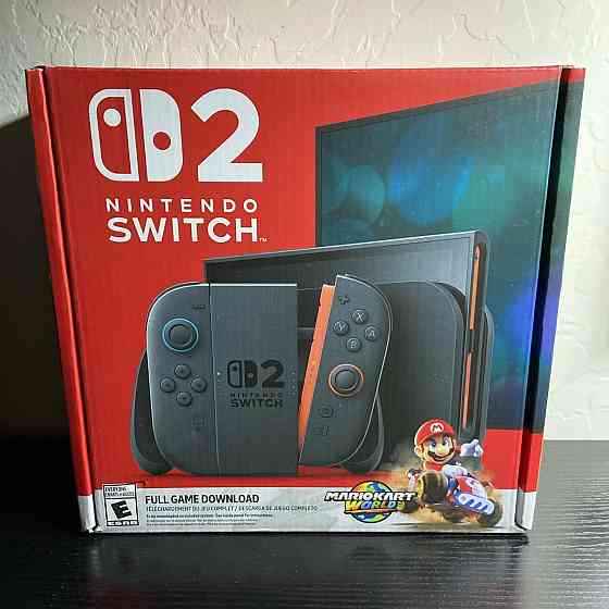 Nintendo switch 2 с mario kart world bundle kонсоль Москва