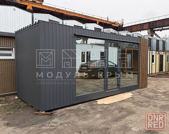 Торговый Павильон \ Модульное Помещение 15 м2 Общий размер - 6х2.4х2.7 м Донецк - изображение 2