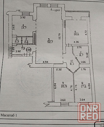4 комнатная 160м.кв,Ворошиловский район,Донецк Донецк - изображение 11