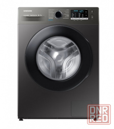 Стиральная Машина Samsung WW80AGAS26AXLD с фронтальной загрузкой 8 кг (черный/черный) Inverter, пар Донецк - изображение 1