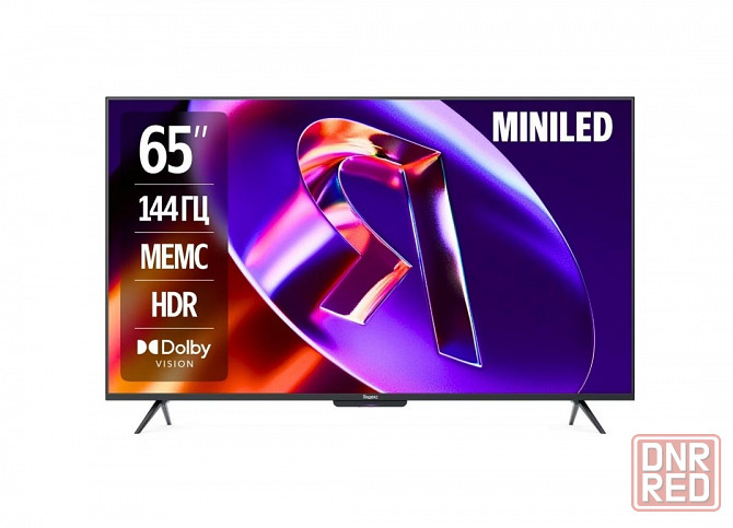Телевизор яндекс тв-cтанция PRO MiniLED QLED 65" YNDX-00104, 4K Ultra HD, черный, YaOS X Макеевка - изображение 1