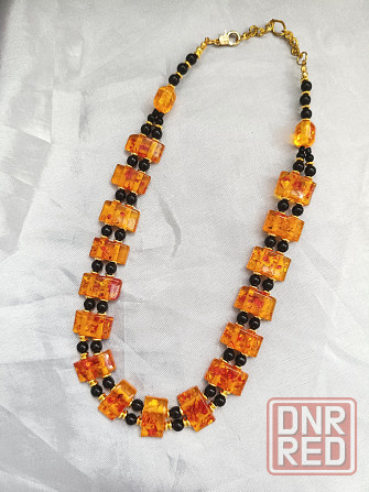 Колье - Янтарное сияние- Донецк - изображение 1